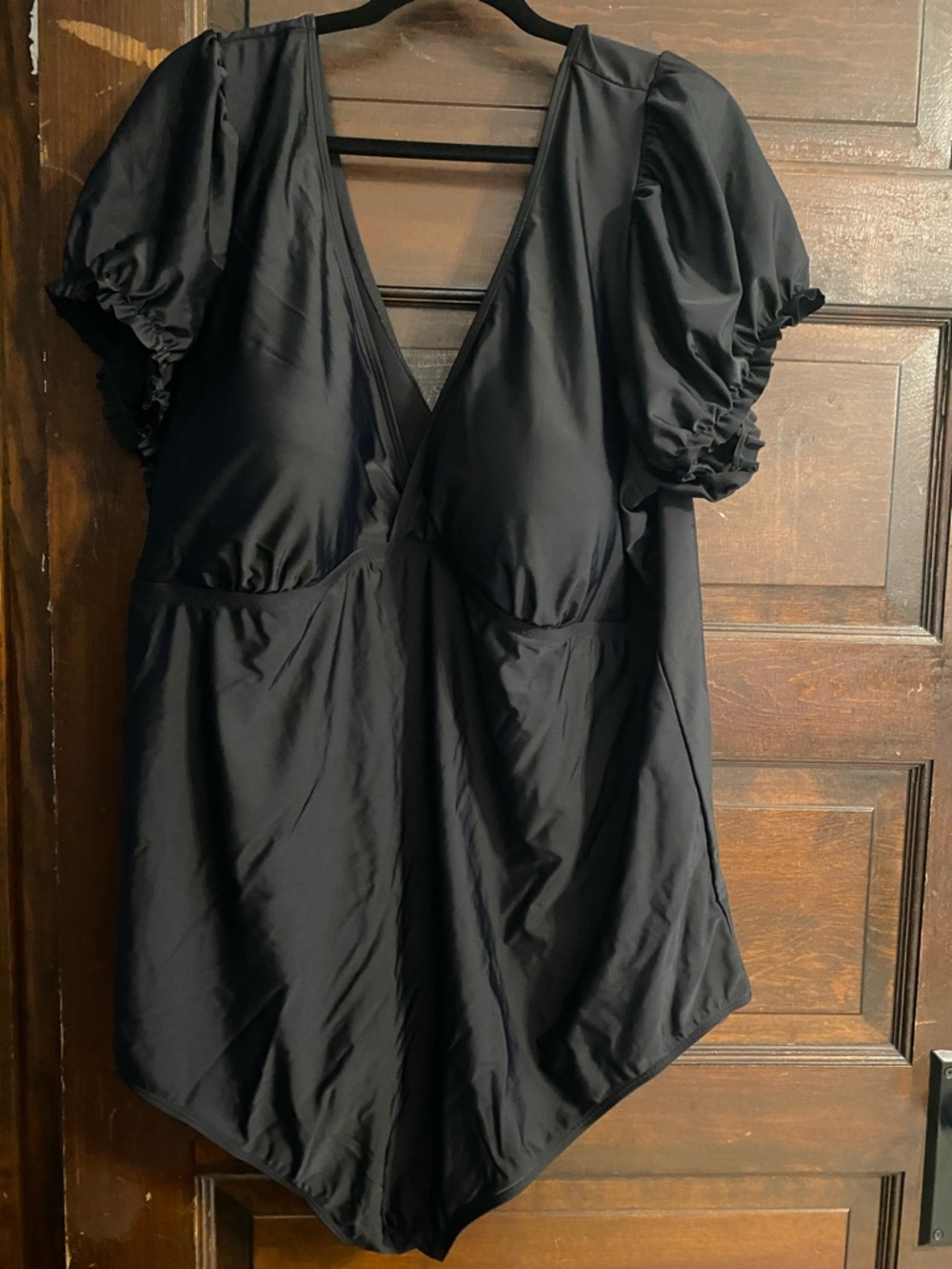 TORRID Retro Chic Ruffle Sleeve One-Piece Swim Size 6